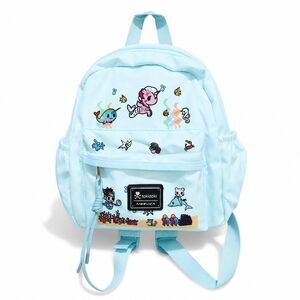 Tokidoki Mini Backpack Pastel Blue Sea Life Mermaid Mermicorno Kidcore NWT
